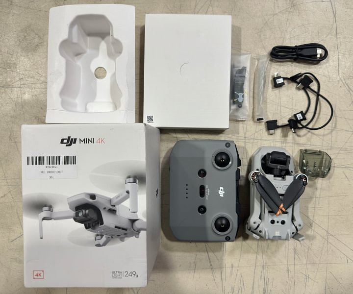 DJI Mini 4K Drone with 4K UHD Camera (31-min) Drone for Adults Under 249g 3-Axis