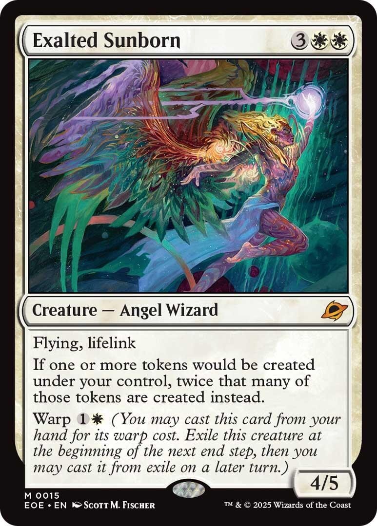MTG EOE M Exalted Sunborn #15 NM MTG EOE M Exalted Sunborn #15 NM