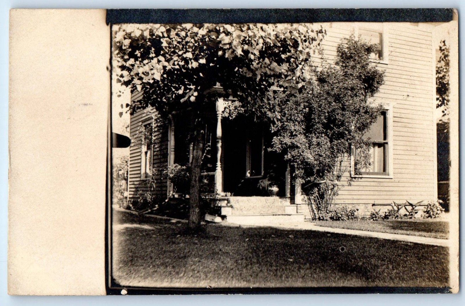c1910's House 805 Harrison Avenue South Bend Indiana IN RPPC Photo Postcard c1910's House 805 Harrison Avenue South Bend Indiana IN RPPC Photo Postcard