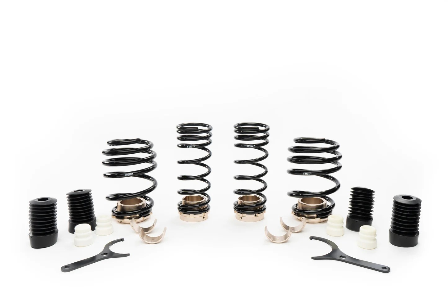 BC RACING ASP Series Adjustable Spring Perch Lowering Kit For 16-23 718 Boxster