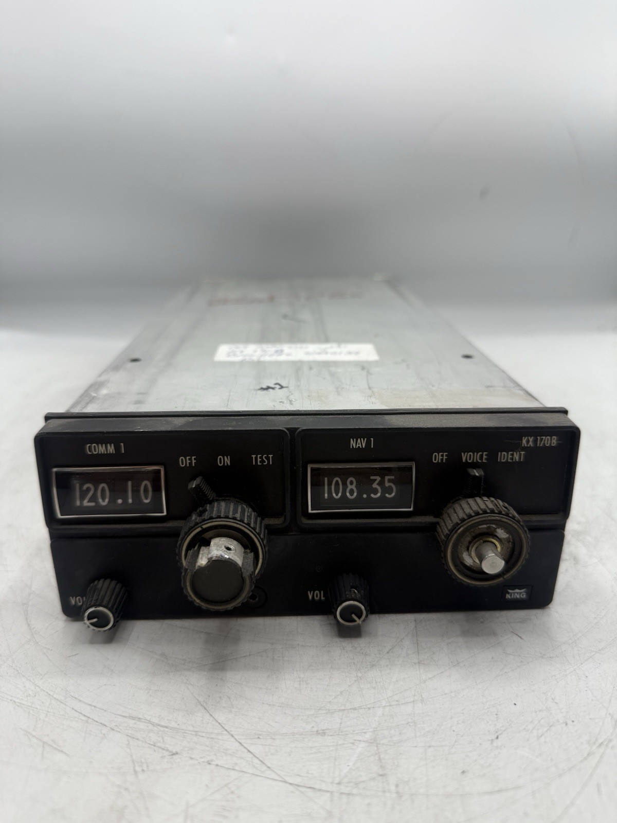 BENDIX/King Radio KX-170B 069-1020-00 NAV COMM READ BENDIX/King Radio KX-170B 069-1020-00 NAV COMM READ