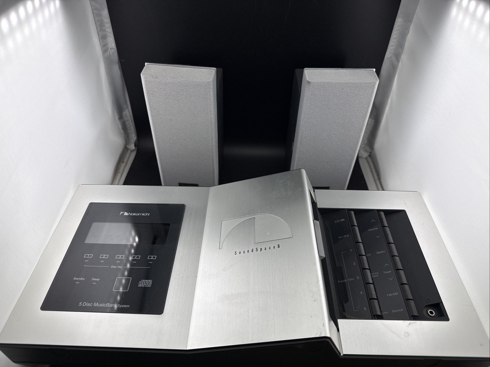Nakamichi Sound Space 8 AM/FM Surround Sound System W/speakers - READ