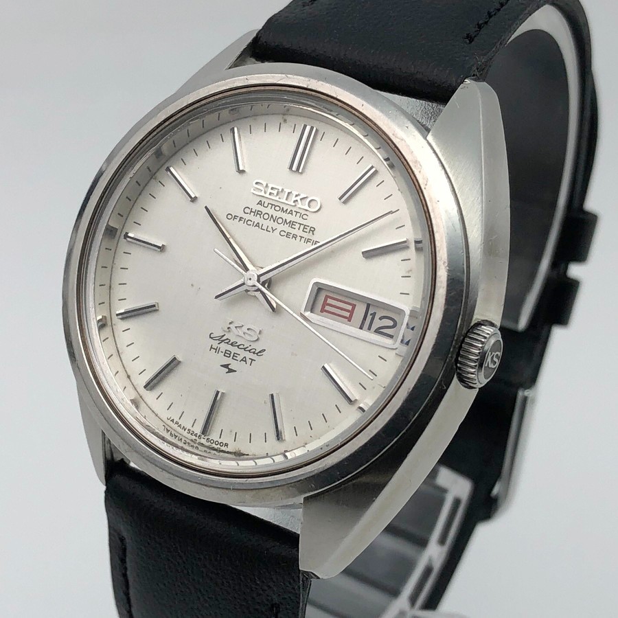 OH serviced, Vintage 1972 KING SEIKO CHRONOMETER Special 5246-6000 Japan #2739