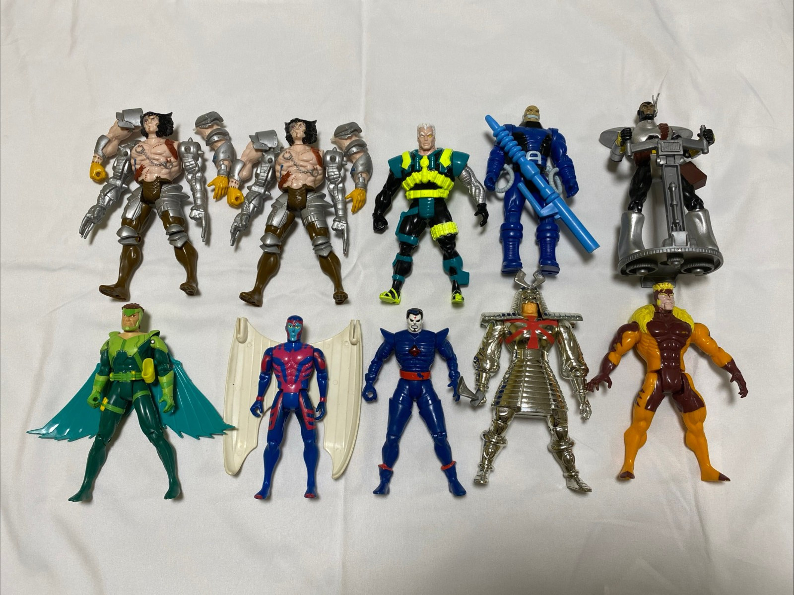 Large Vintage Lot 90s Marvel/DC 30 Action Figures
