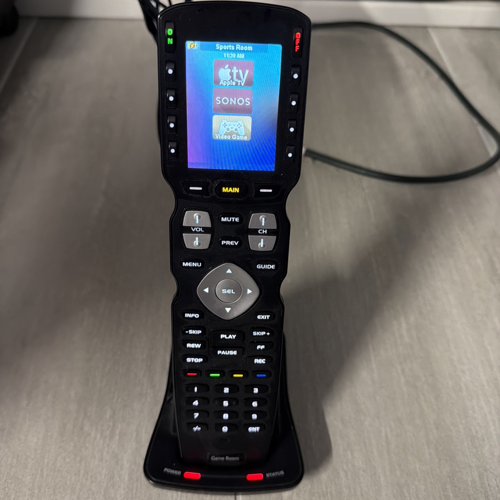 Universal Remote Control IR/RF URC MX-990 w/Charging Base U *WORKING*