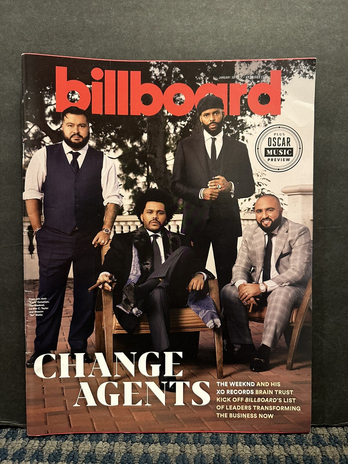 2021 January 30th Billboard Magazine, The Weekend, La Mar C. Taylor  (B31)