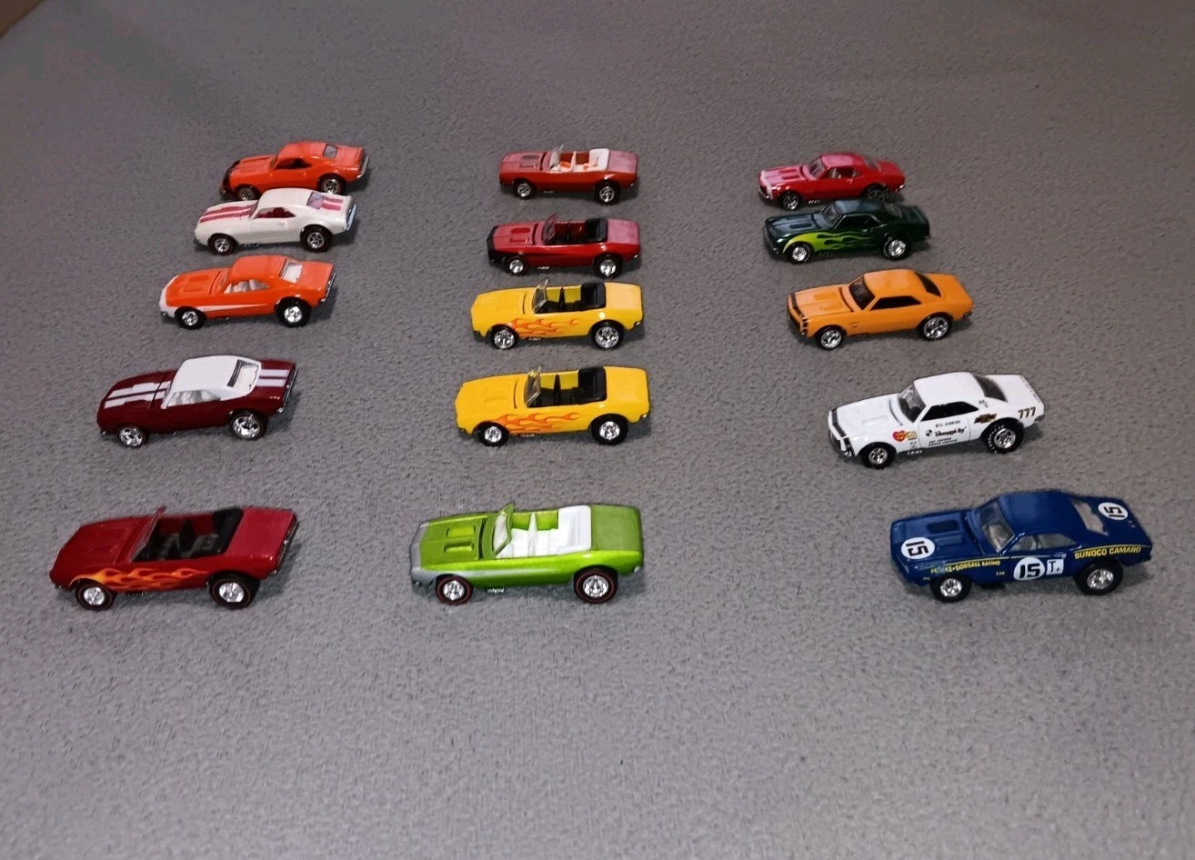 Vintage Hot Wheels Redline 67 Camaro Real Riders Lot. Ultra Hots Premium Cars 