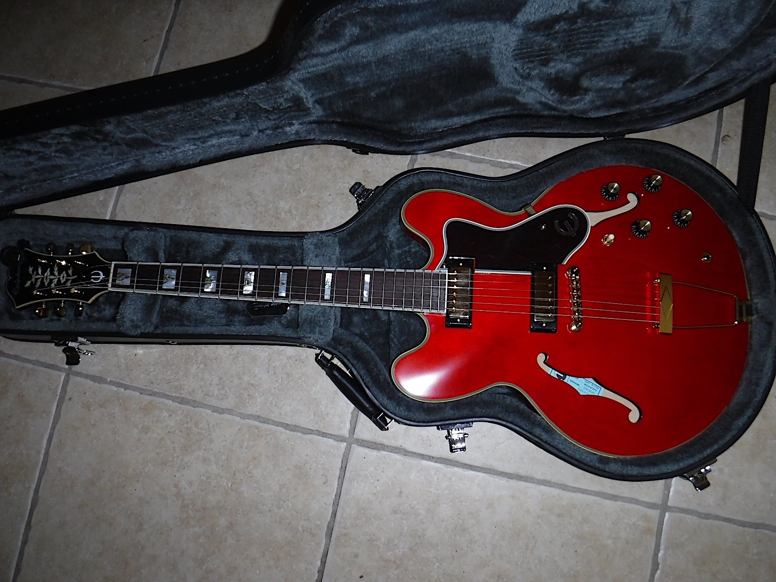 2026 EPIPHONE MASTERBUILT *** GEM ARCHER SHERATON NEW