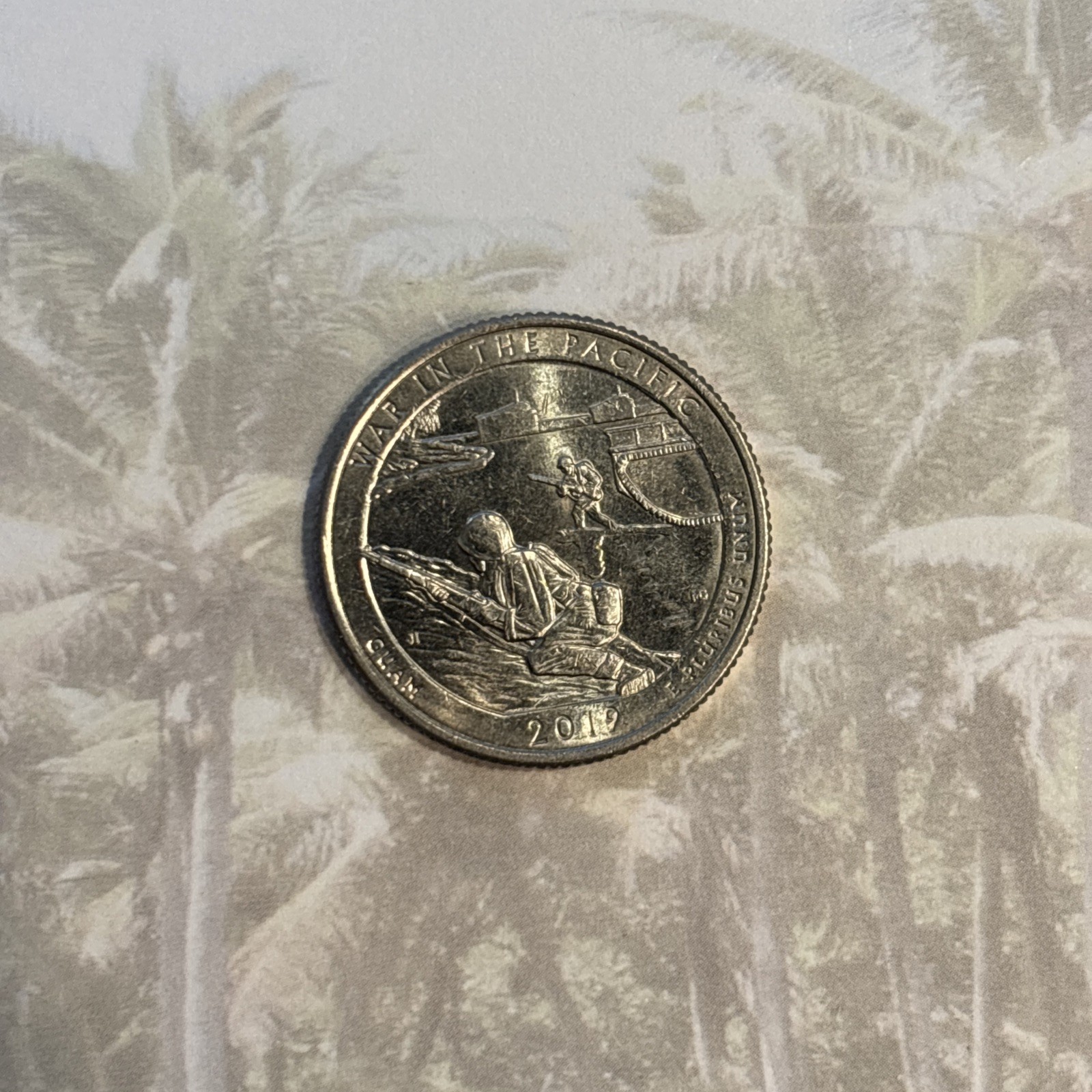 2019-W‼️ War In The Pacific Quarter West Point Minted#611