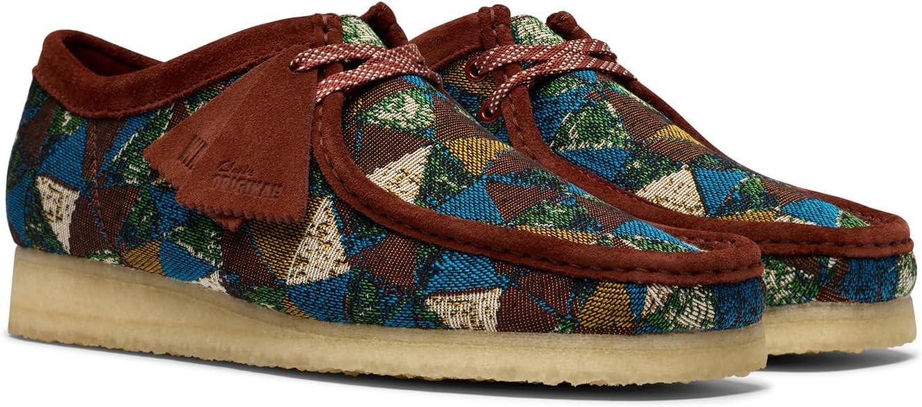 Clarks Originals Men's Wallabee Multi Textile 26182834 Clarks Originals Men's Wallabee Multi Textile 26182834