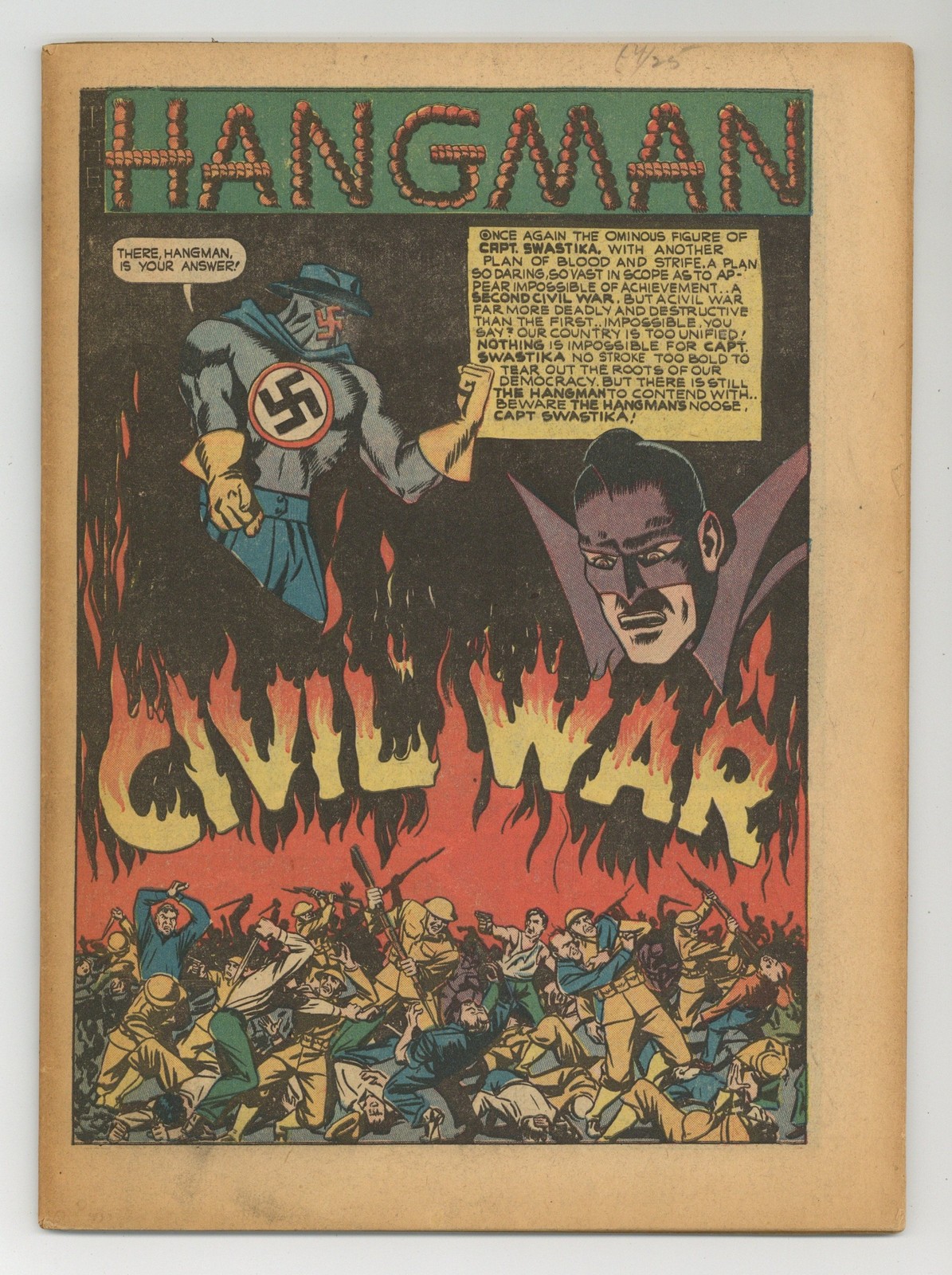Pep Comics #28 Coverless 0.3 1942