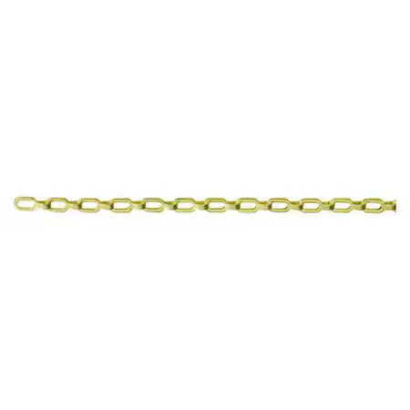 Peerless Chain 7652012 Plumber Chain, Brass, 100 Ft L, 23 Lb Peerless Chain 7652012 Plumber Chain, Brass, 100 Ft L, 23 Lb