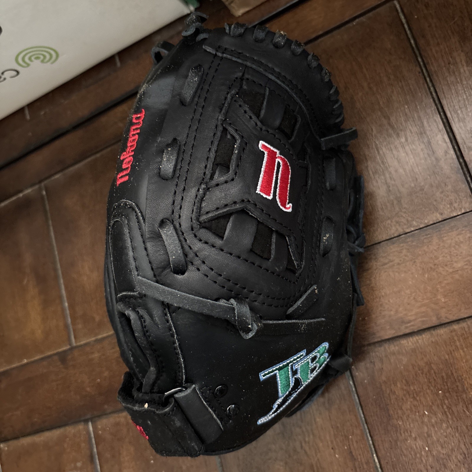 Black Nokona TN1050 Frontier Series 10.5” RHT “Tampa Bay Rays” Baseball Glove Black Nokona TN1050 Frontier Series 10.5” RHT “Tampa Bay Rays” Baseball Glove