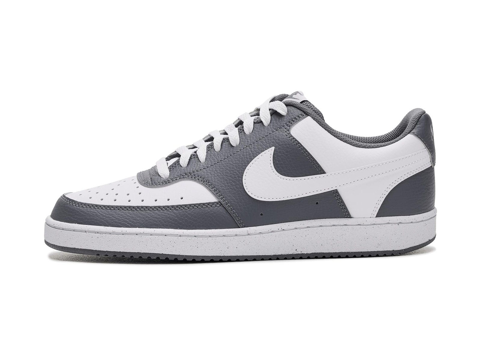 Nike MENSNIKE COURT VISION LO NN PCOOL GREY/WHITE-WHITE *ALL SIZES*