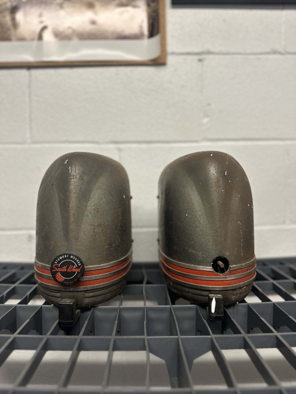 Vintage Stewart warner soft wind heaters Vintage Stewart warner soft wind heaters