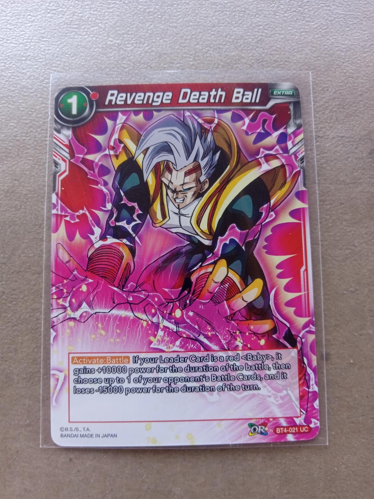 Revenge Death Ball BT4-021 Uncommon Colossal Warfare Dragon Ball Super LP Revenge Death Ball BT4-021 Uncommon Colossal Warfare Dragon Ball Super LP