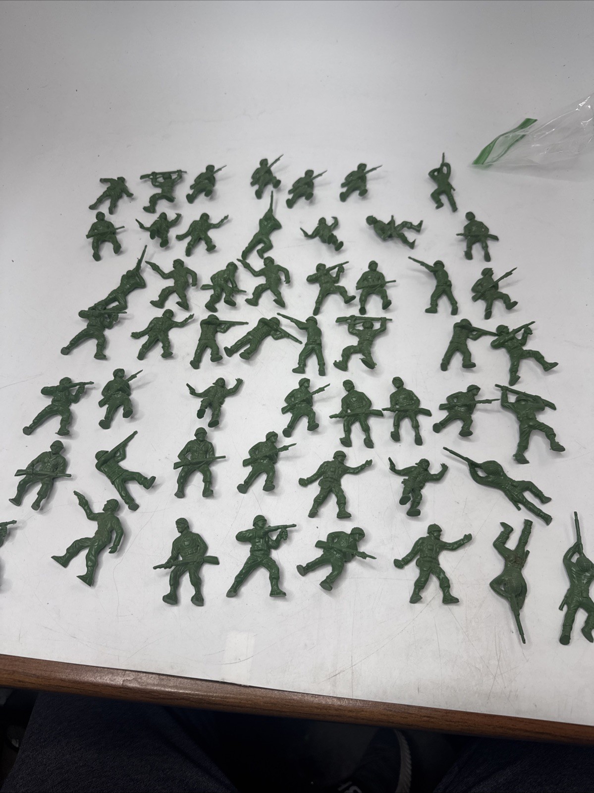 BMC Classic LIDO GI Green PLASTIC ARMY MEN - 49 WW2 Soldier Figures - USA Made BMC Classic LIDO GI Green PLASTIC ARMY MEN - 49 WW2 Soldier Figures - USA Made