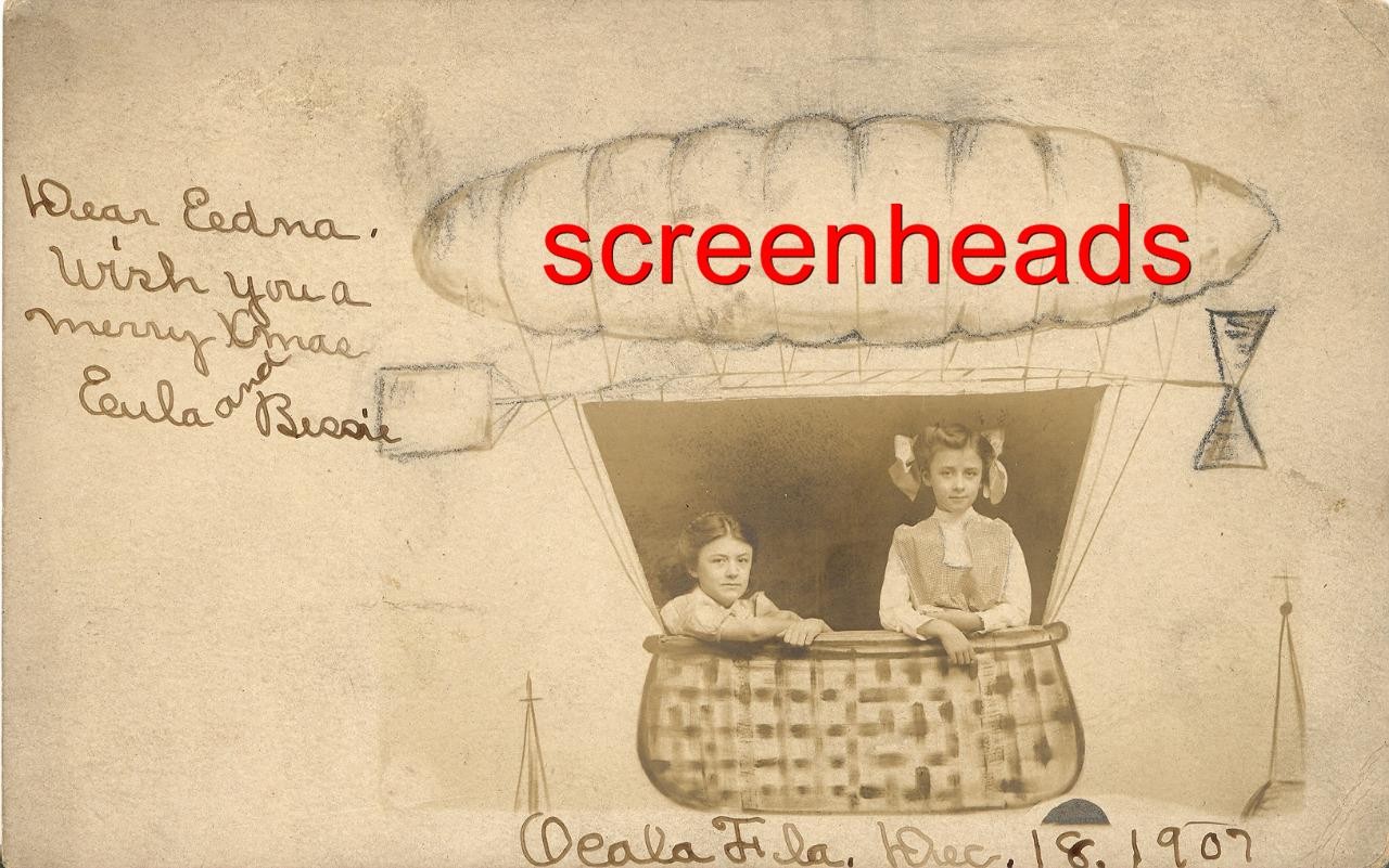 1907 RPPC PHOTO \