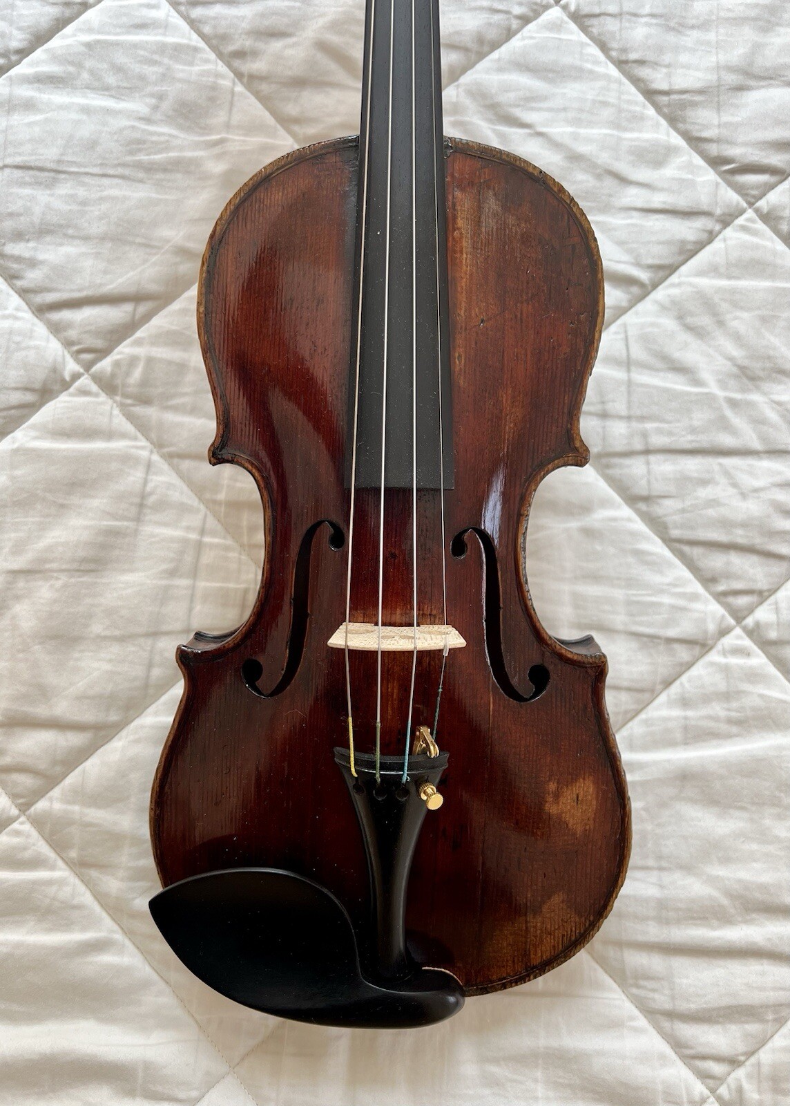 Fine Antique Unlabeled 4/4 Violin C. 1800 Fine Antique Unlabeled 4/4 Violin C. 1800