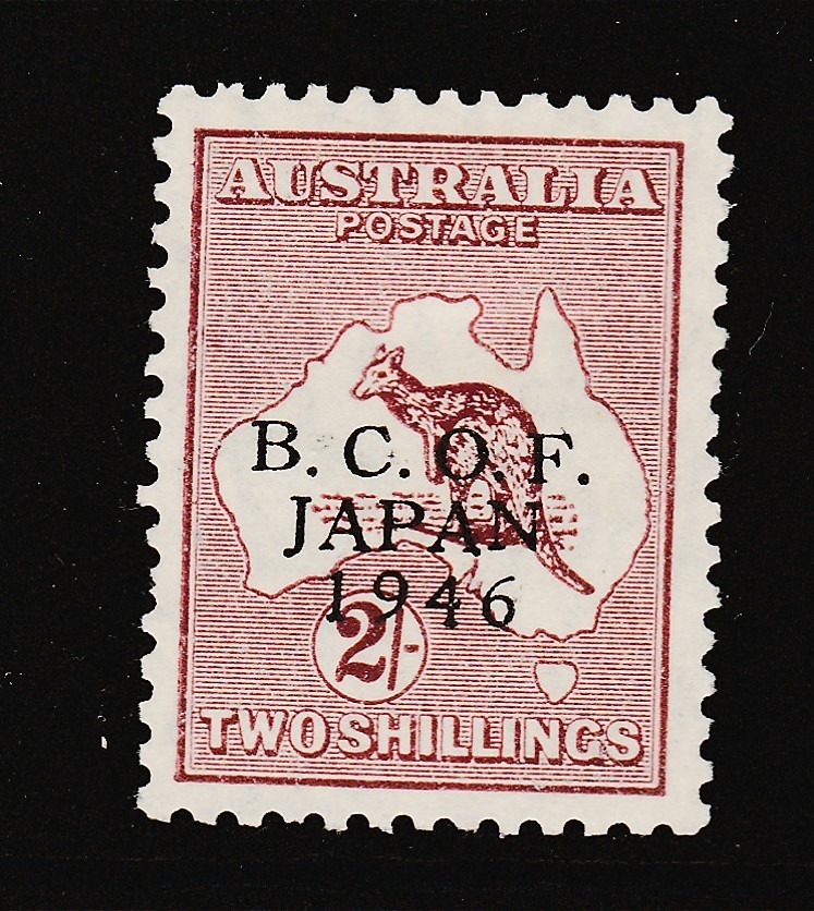 1946 BCOF  2/- KANGAROO  \