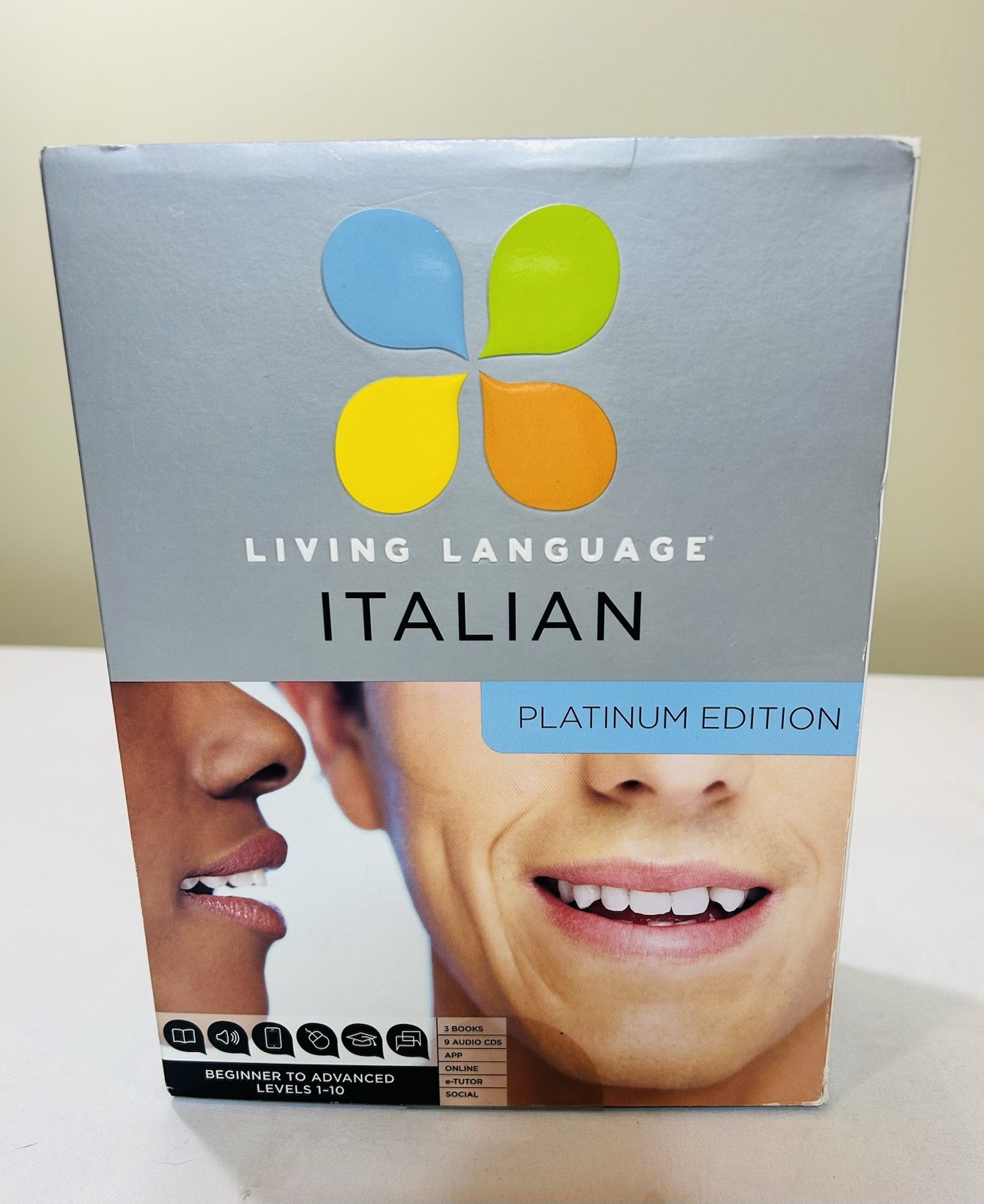 Living Language Italian Complete Edition Box Set - 3 Books, 9 Audio CDs - Sealed Living Language Italian Complete Edition Box Set - 3 Books, 9 Audio CDs - Sealed