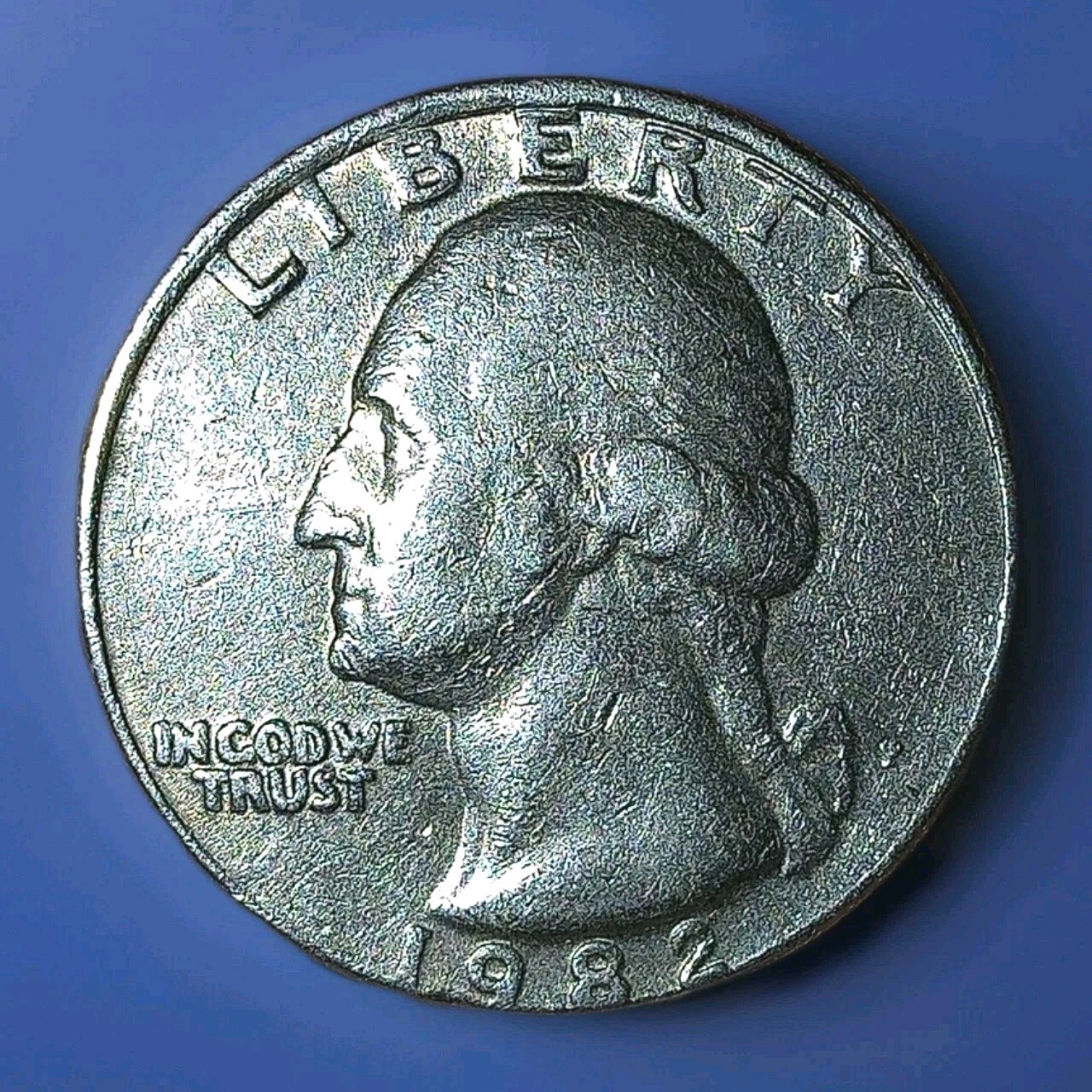 Rare 1982P Error QTR With Multiple Errors