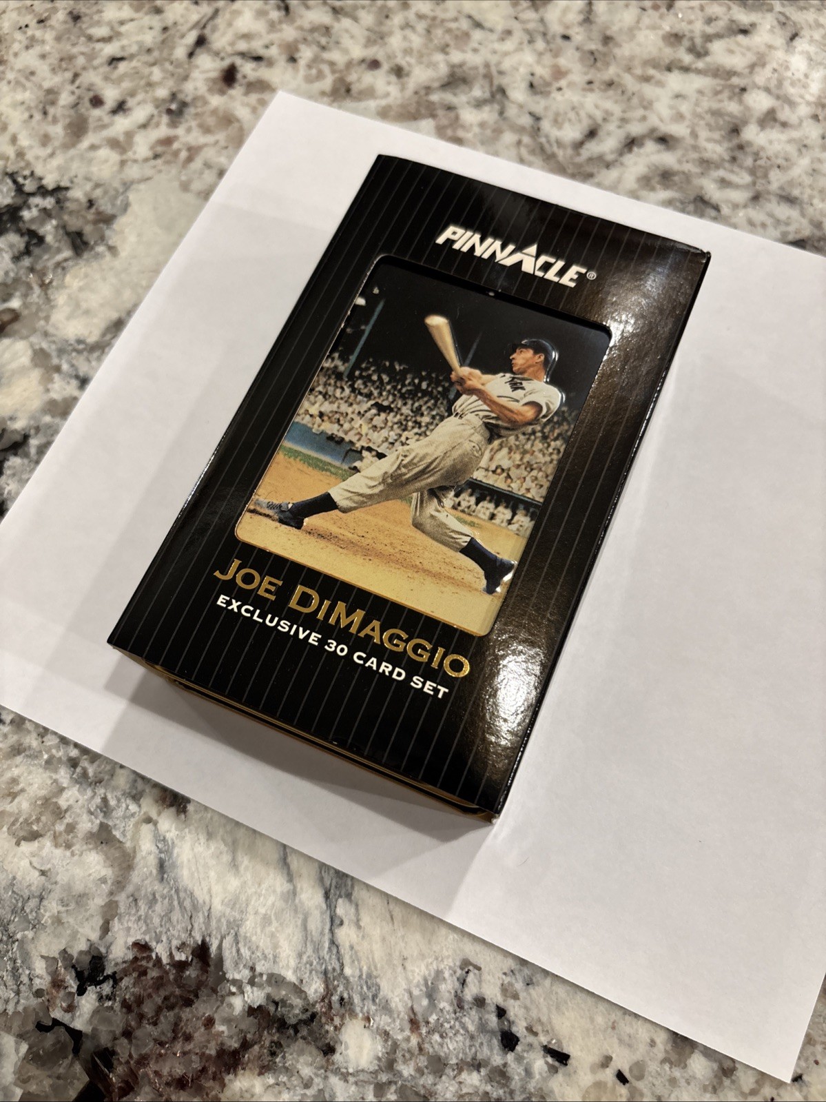 Score Pinnacle Joe DiMaggio 30 Card Set-New with Tin Box Limited Edition 1993
