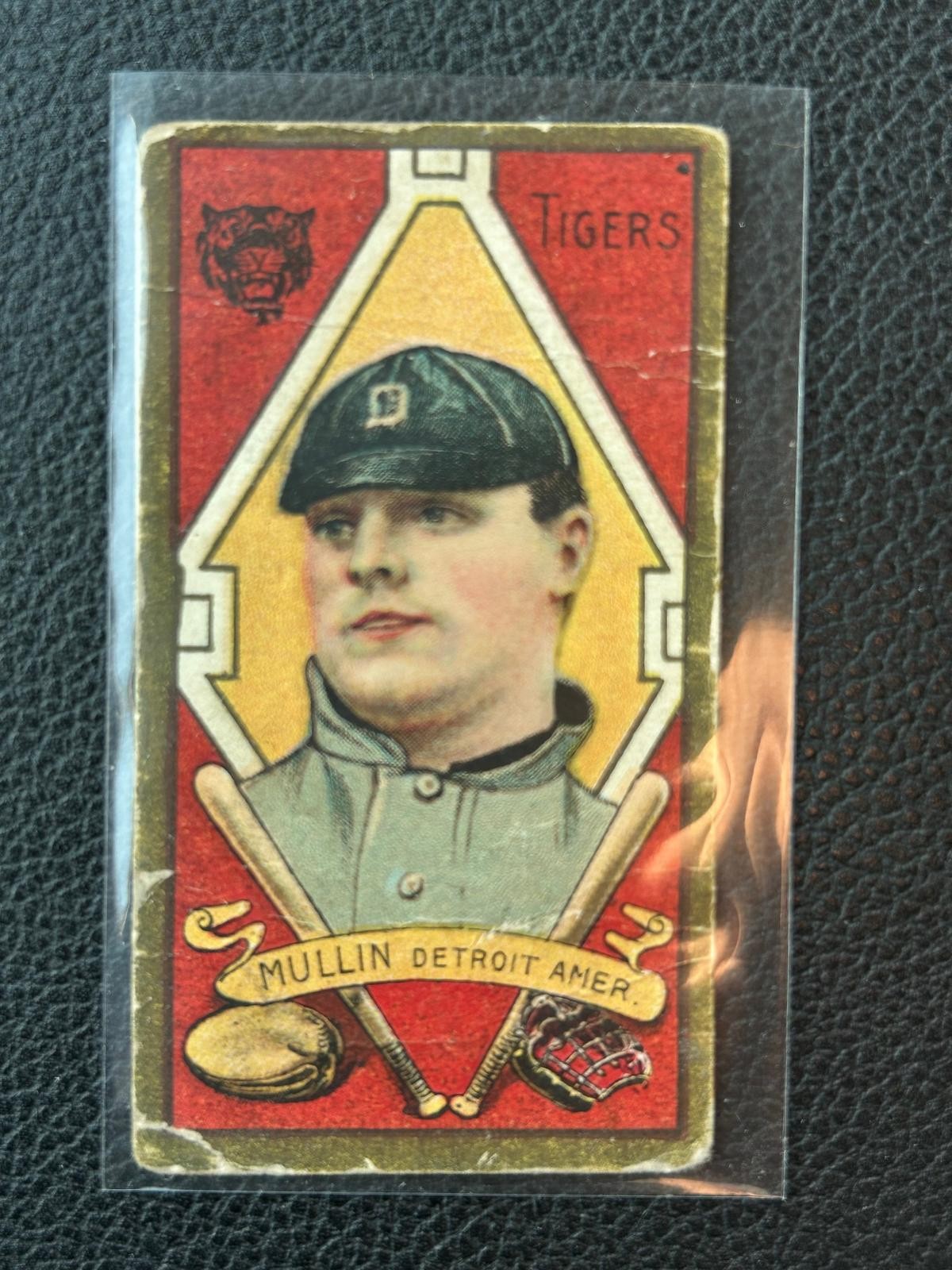 1911 T205 Gold Border #NNO George Mullin Sovereign Back 1911 T205 Gold Border #NNO George Mullin Sovereign Back