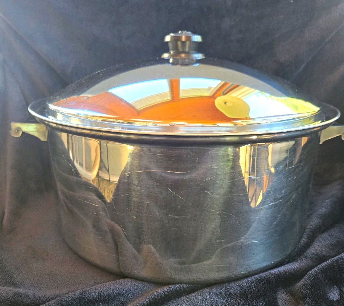 Vintage Saladmaster TP304S Five Star 16 qt stock pot/turkey roaster/Dutch oven Vintage Saladmaster TP304S Five Star 16 qt stock pot/turkey roaster/Dutch oven