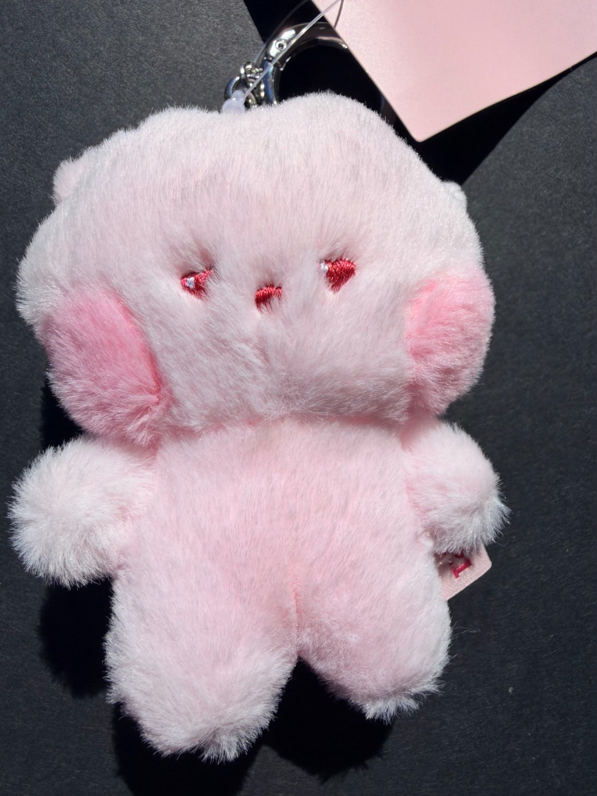 Official BT21 Plush Doll Figure heart love pink edition Keychain bag charm BTS Official BT21 Plush Doll Figure heart love pink edition Keychain bag charm BTS