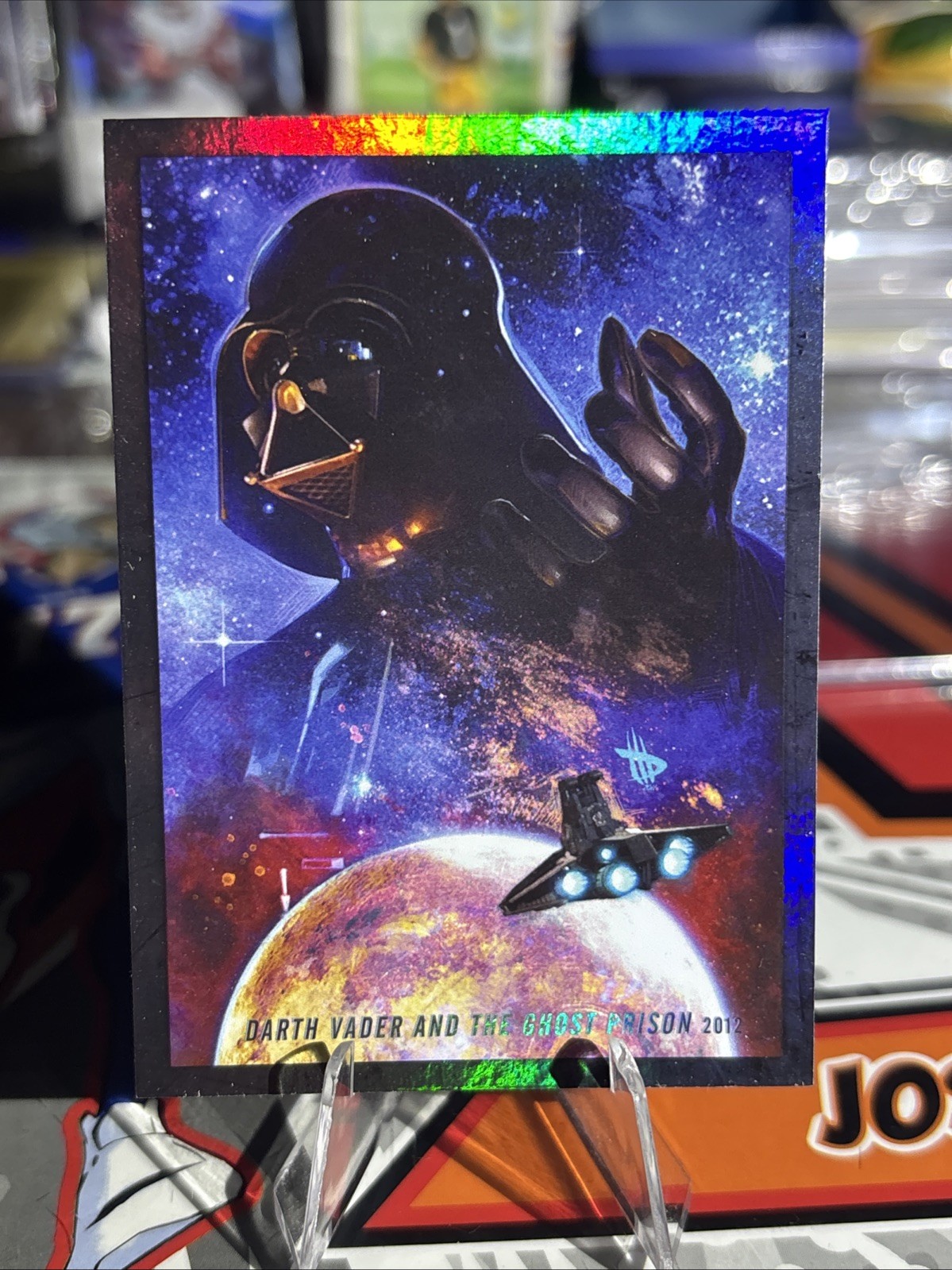 Darth Vader & The Ghost Prison (2012) 2016 Topps Star Wars Evolution #EC-14 Darth Vader & The Ghost Prison (2012) 2016 Topps Star Wars Evolution #EC-14
