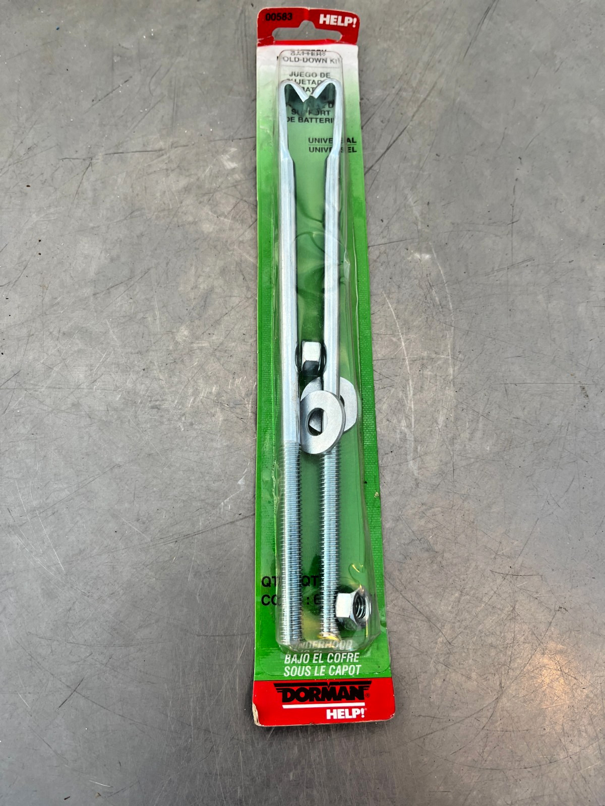 00583 Genuine  Dorman  BATTTERY HOLD DOWN KIT