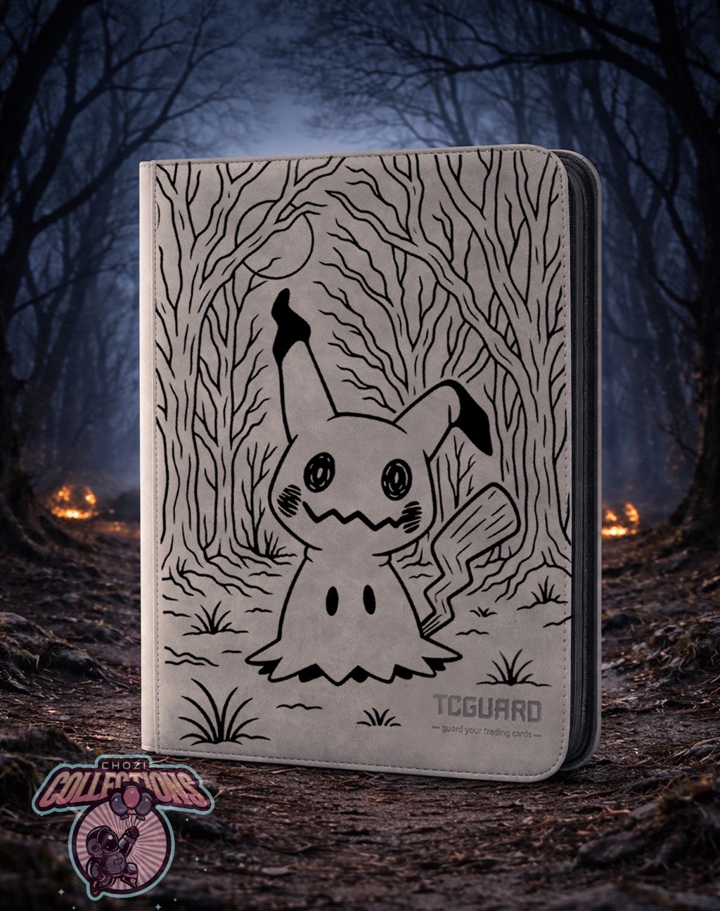 Pokémon Mimikyu Laser Engraved Binder/ Made To Order Engraved/Shipped In USA