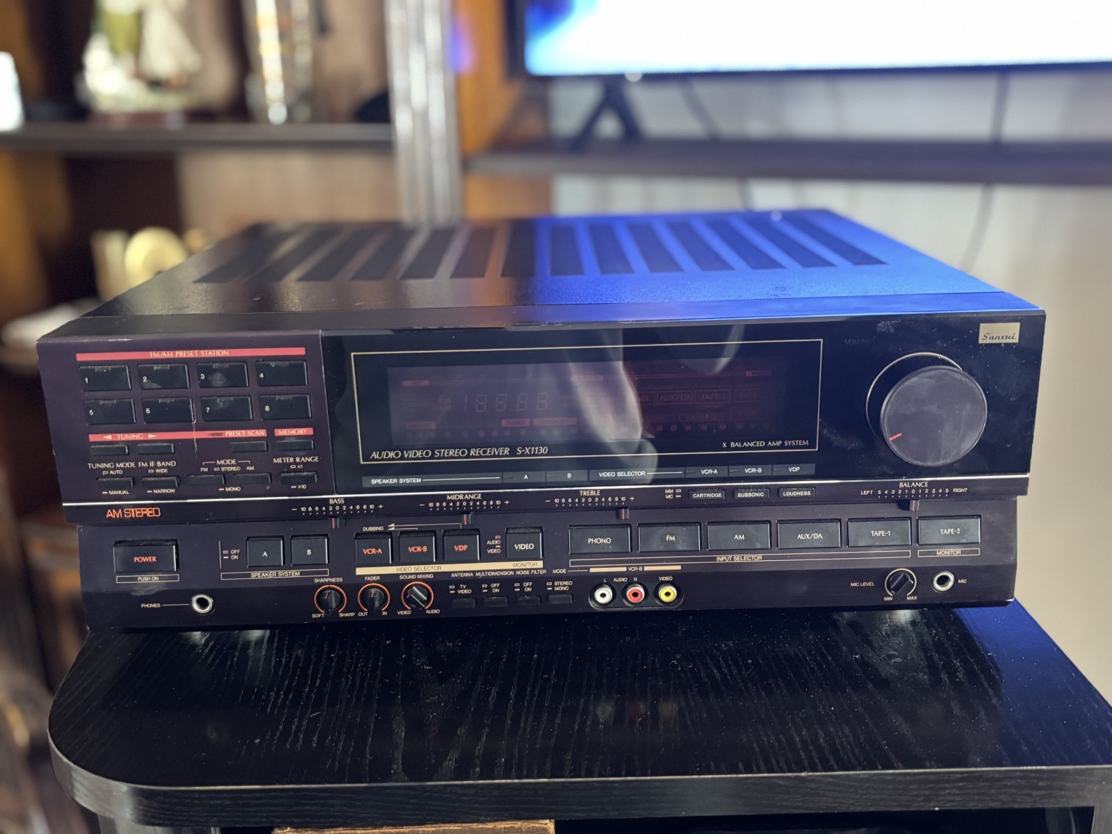 Sansui Stereo Receiver - Model No. S-X1130 - 450 WATTS Power - Made in Japan Sansui Stereo Receiver - Model No. S-X1130 - 450 WATTS Power - Made in Japan