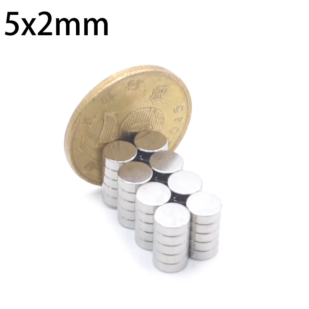 50/100/200 Piece 5X2Mm Super Powerful Magnets Strong Disc Magnets for Fridge, DI