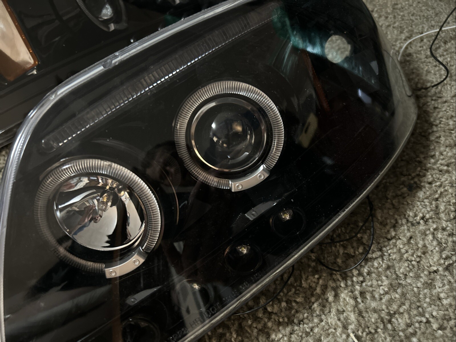 Projector Halogen Headlights. Instructions Included. Brand New