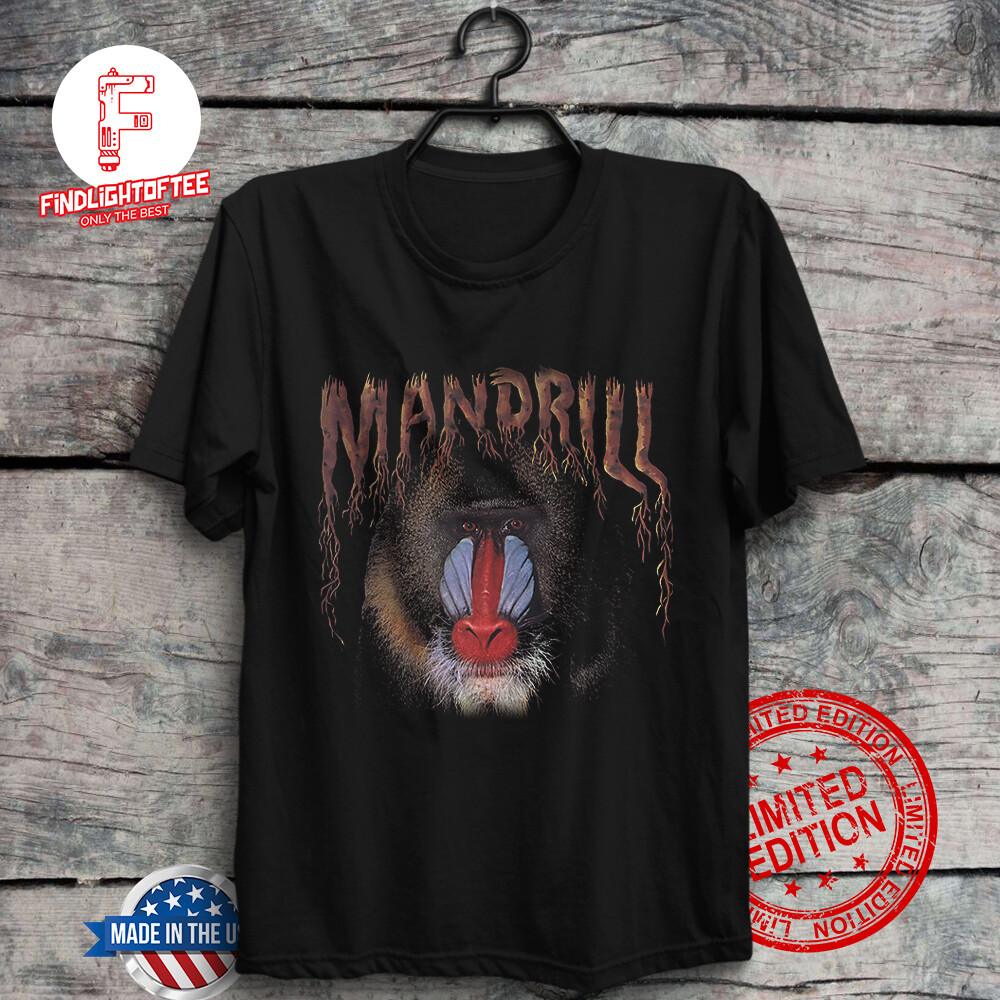 Mandrill Funk Music Vintage Retro TShirt Keith Barry Composite Truth Mandrilland