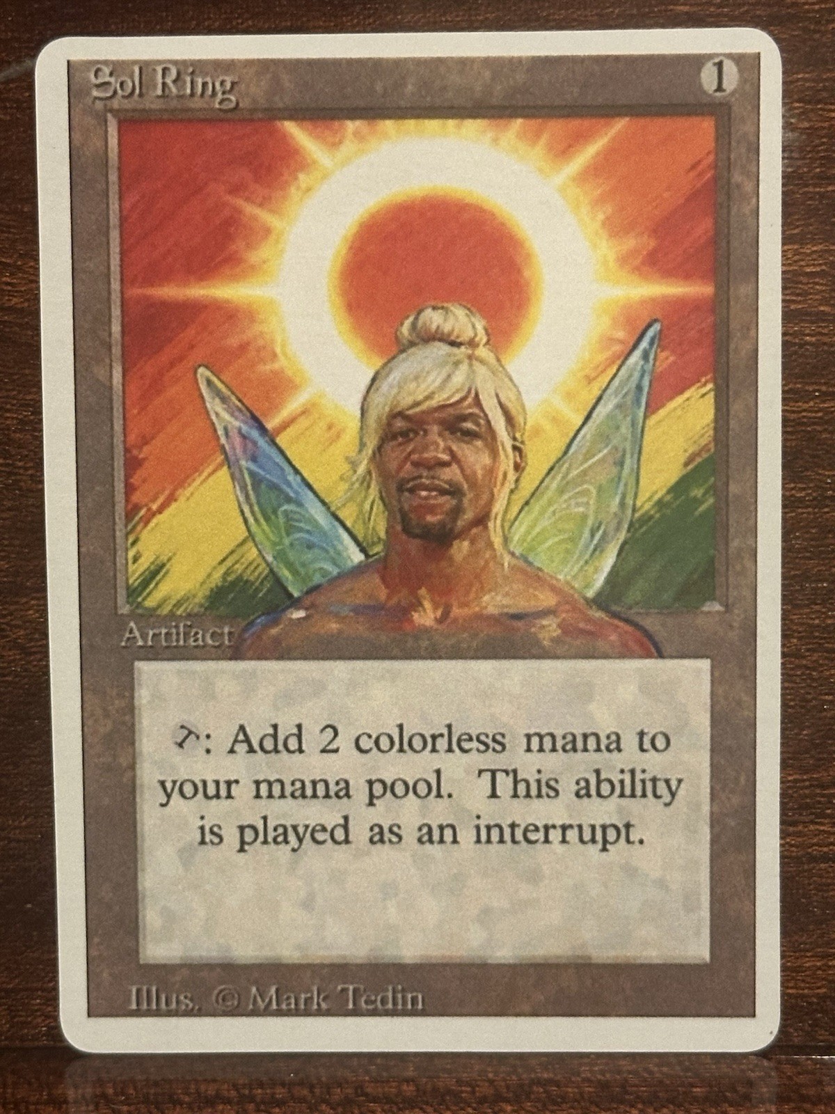 MtG Magic the Gathering Sol Ring Fairy Alter MtG Magic the Gathering Sol Ring Fairy Alter