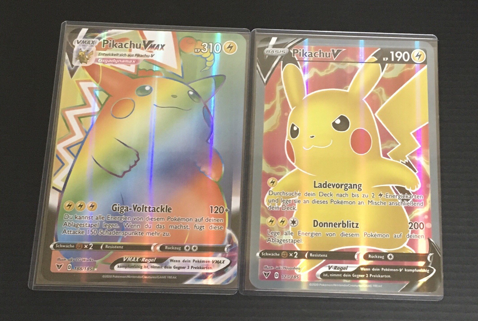pokémon jumbo card pikachu set   