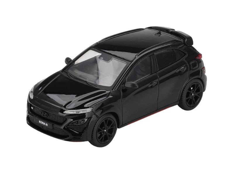 Hyundai Kona N – Phantom Black – Korea Exclusive 1:64 Scale Model - TSM MGT01206