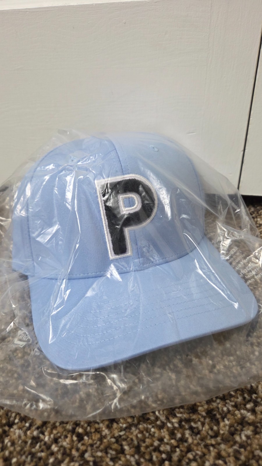 Puma Golf Hat Light Zen Blue and Navy Brand New in Plastic