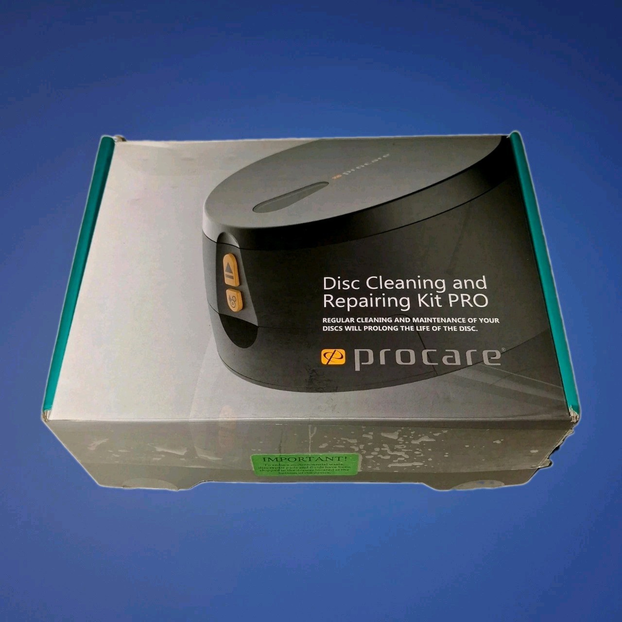 PROCARE CD/DVD Disc Cleaning and Repairing Kit PRO New Open Box