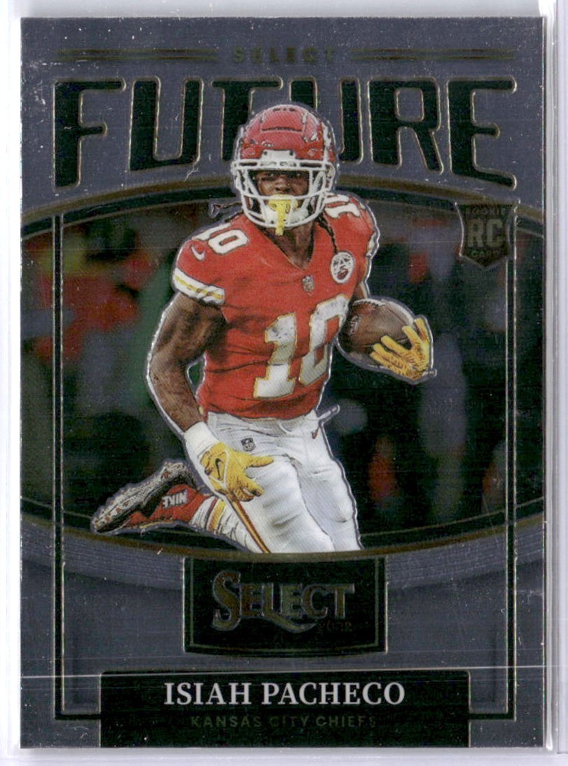 Isiah Pacheco Rookie RC 2022 Panini Select Future #SF-14 Kansas City Chiefs