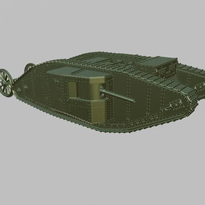 TANK MARK I (WW1, British Empire, 1916)