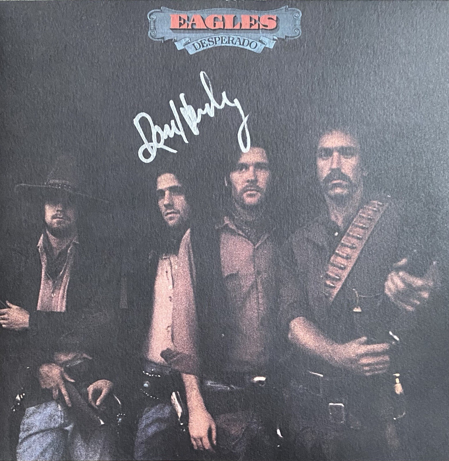 DON HENLEY AUTOGRAPHED SIGNED THE EAGLES DESPERADO VINYL DON HENLEY AUTOGRAPHED SIGNED THE EAGLES DESPERADO VINYL