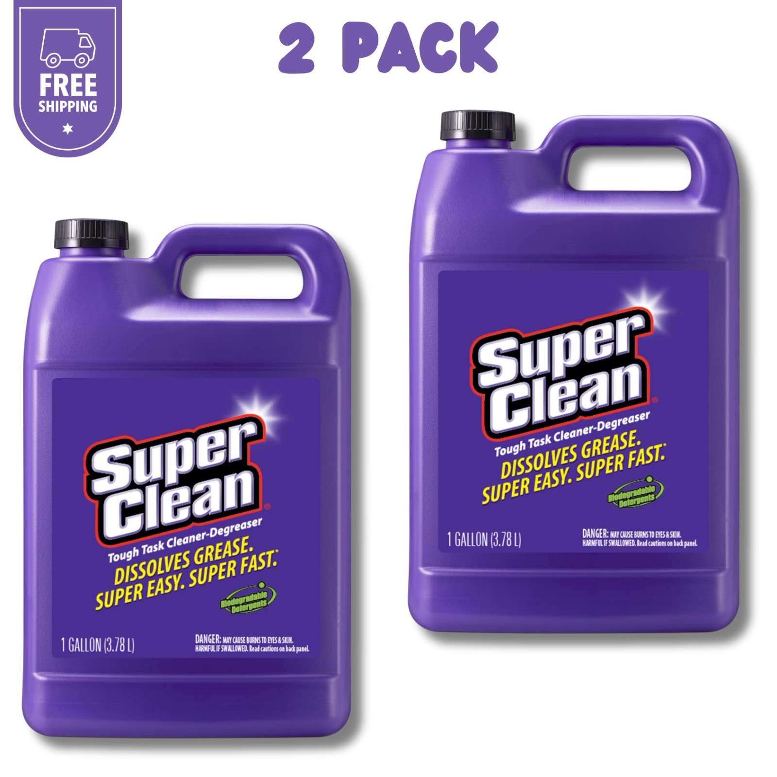 Super Clean Tough Task Cleaner-Degreaser - 1 Gallon | 128 Fluid Ounces
