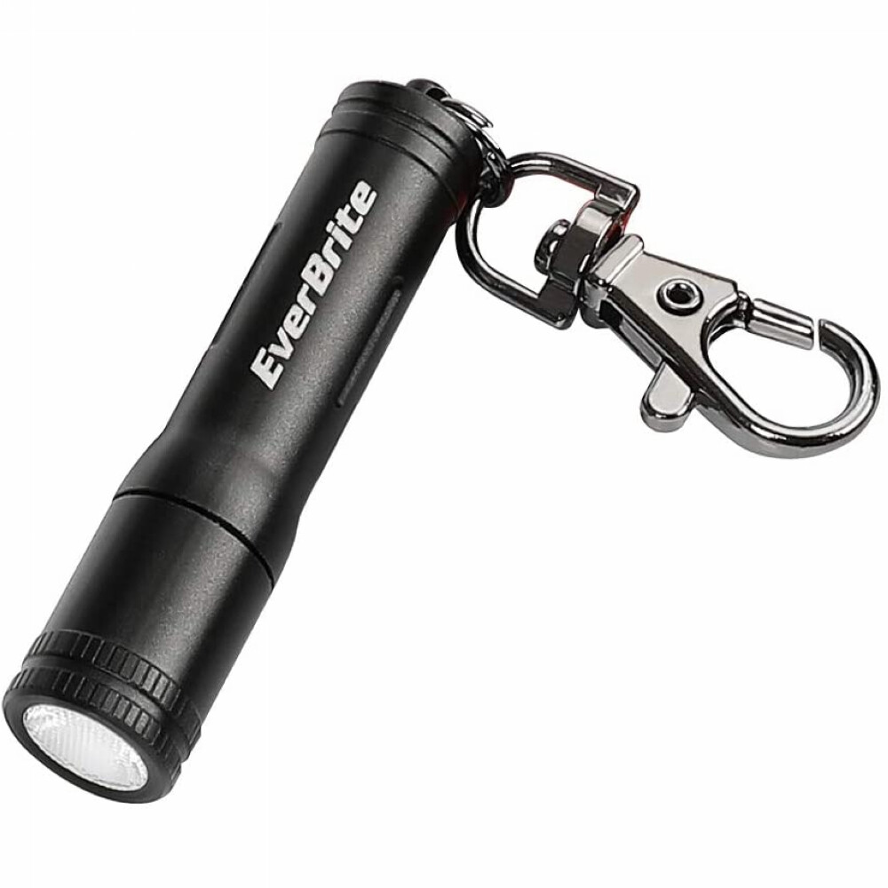 EverBrite Black/Blue/Gray/Purple Mini LED Flashlight Keychain EDC Flashlight NEW