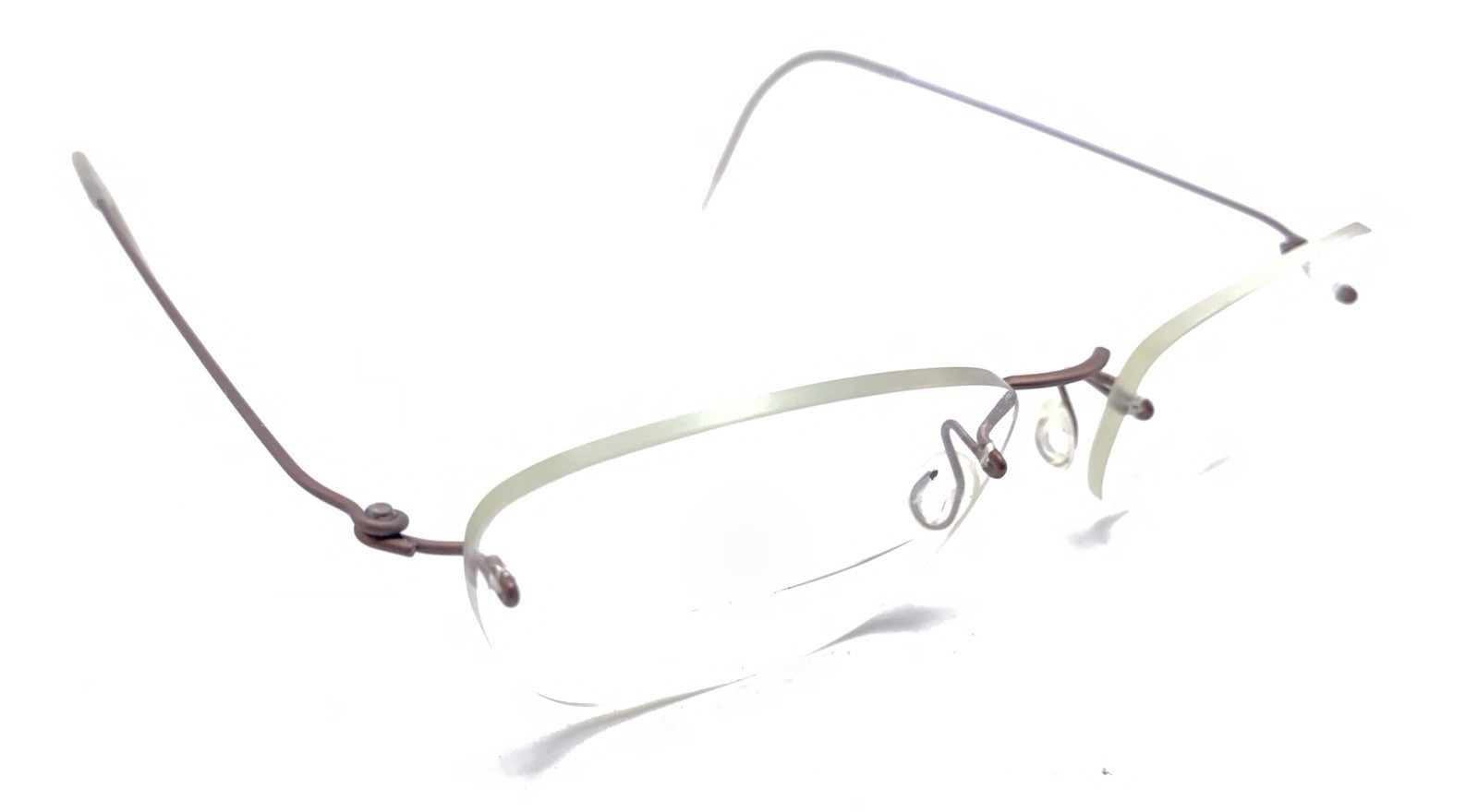 Lindberg Spirit Col.012 #777900Q Titanium Bronze Rimless Eyeglasses Frames