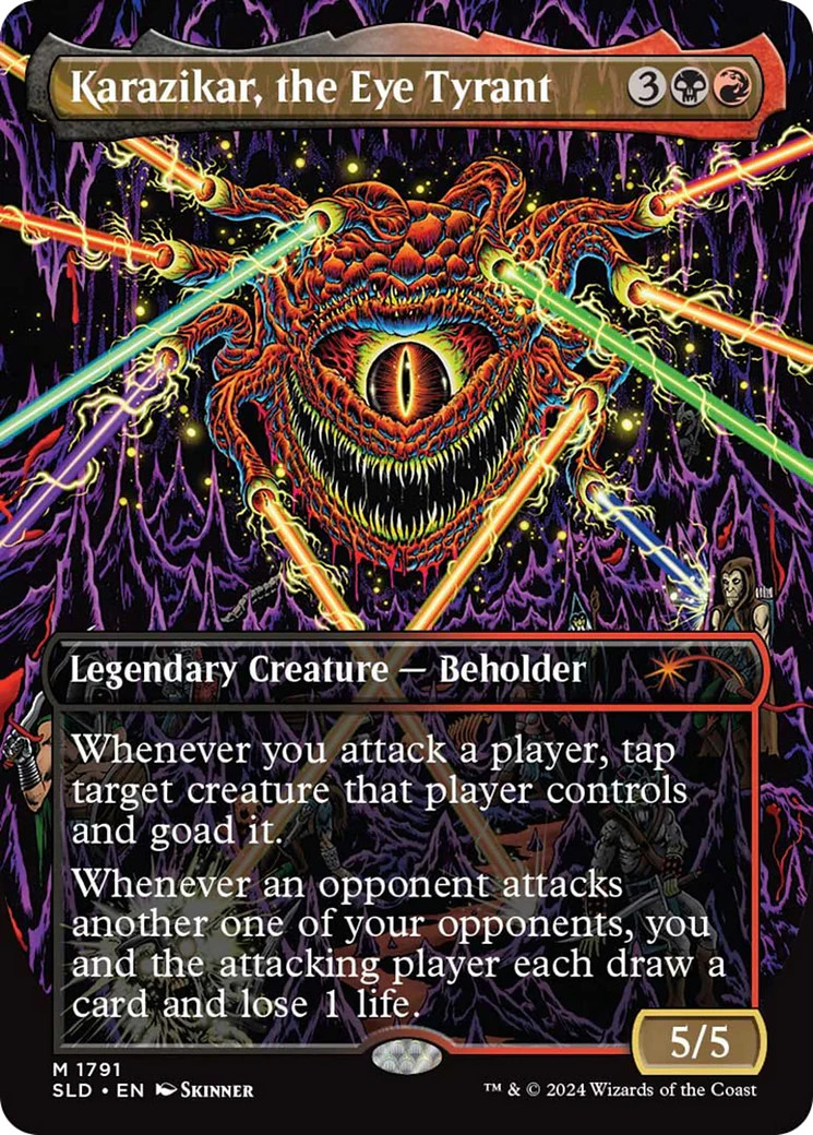 Karazikar, the Eye Tyrant [Secret Lair Drop Series] Near Mint MTG