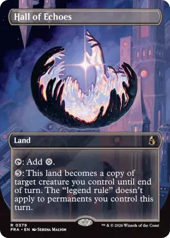 MTG Hall of Echoes Borderless - Reality Fracture #379